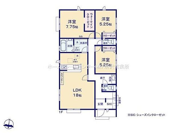 ２号棟　間取り図