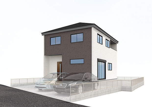 『完成予想図・１号棟』
気になった物件すぐにご見学対応させていただきます♪平日・お仕事帰りなど、いつでもご案内可能です♪周辺環境と併せて、実際に現地をご確認ください♪