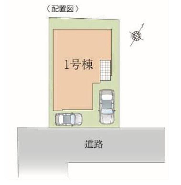 南東道路の整形地です!南側に開けていますので陽当たり良好。カースペース車種により2台分。ご家族の駐輪場としてもお使いいただけます♪