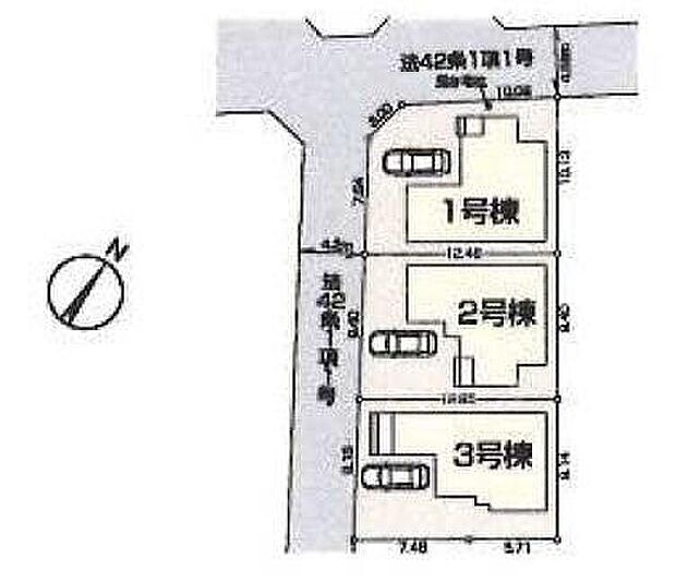 全棟敷地36坪超!綺麗な整形地で敷地を有効活用できます。第一種低層住居専用地域で周辺は落ち着いた住宅街です。