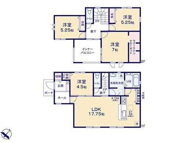 【4LDK】☆リビング横洋室付き☆
お子様の遊び場やお昼寝スペースとしてなど、リビング横の洋室を開放し広々とお使い頂けます。突然の来客時には戸を閉めて視線を遮る事も可能です。
