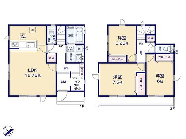 【3LDK】☆2WAYシューズクローク☆
玄関横のシューズクロークは玄関からも廊下からも出入りできますお出かけに必要な物をひとまとめに収納したり、ペット用品を収納したりと便利にお使いいただけます♪