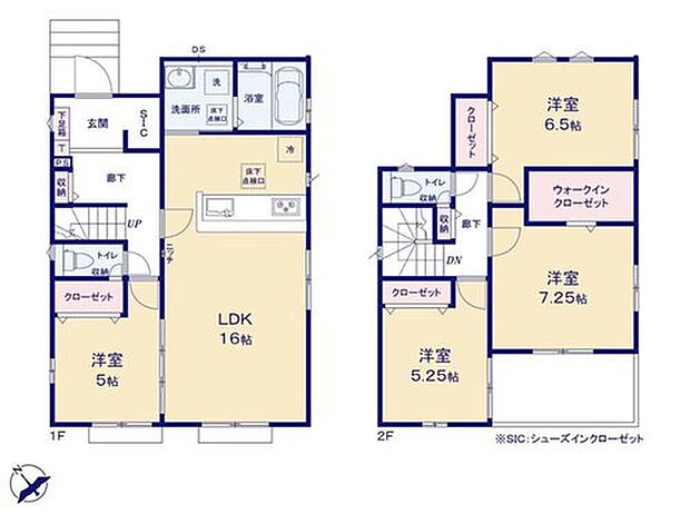 【4LDK】☆リビング横洋室付き☆
リビングと隣り合う洋室の間の引き戸を開ければ２１帖超えの大空間が広がります♪リビングの延長としてお使いになることも、客間としてお使いになることもできますね。