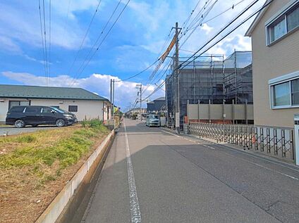 前面道路含む現地写真