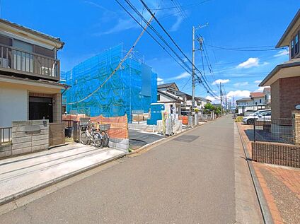 前面道路含む現地写真