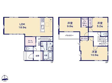 ☆LDK１８．９帖☆
ゆったり寛げる広々LDK！折上天井が、開放感を演出します。ご家族でインテリアのレイアウトを考えるのも楽しみになりそうです♪ 