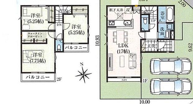 【3LDK】☆収納充実☆
大容量のウォークインクローゼット、パントリーなど、随所に豊富な収納スペースをしっかり確保!居住スペースに一層の開放感をもたらします♪