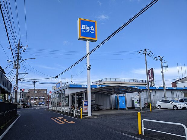 ビッグエー千葉園生店(約350m・徒歩5分)