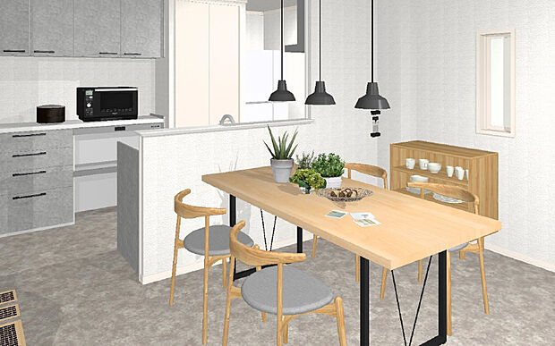 【モデルプラン】内装はお好みに合わせてコーディネートできます。