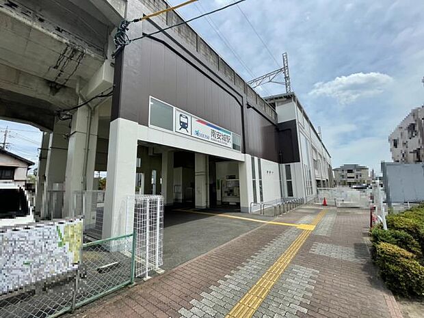 名鉄西尾線「南安城」駅