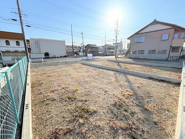 【分譲地全景写真　】セキスイハイムの全6区画の駅が近い分譲地。
