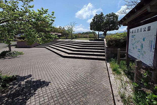 櫛川河川公園（約1,350m）