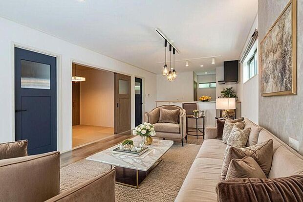 【☆2号棟☆】※本画像はCGで作成しており、実際に家具は置かれておりません。