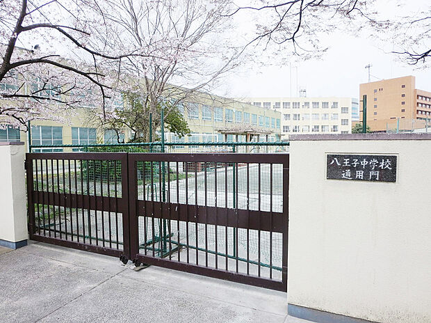 八王子中学校（約750m）