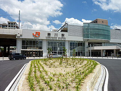 JR中央本線　勝川駅 1900ｍ