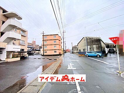 前面道路写真