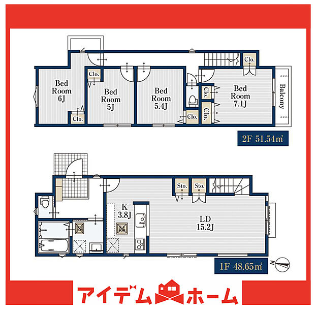 ■1号棟 間取図■