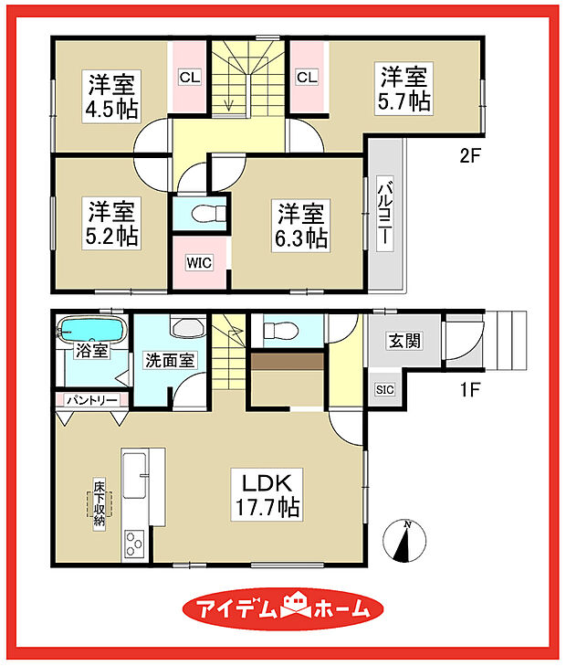 ■2号棟　間取図■