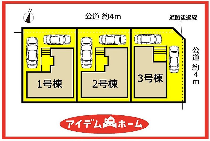 3号棟　間取図