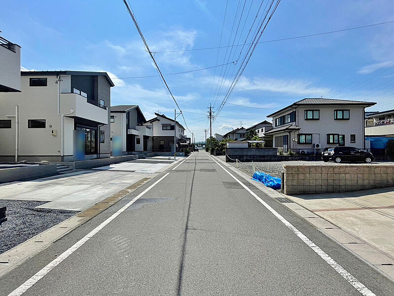 前面道路写真