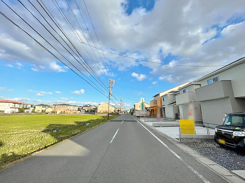 前面道路写真