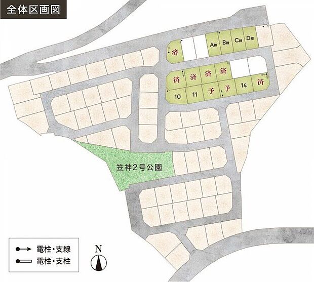 区画図