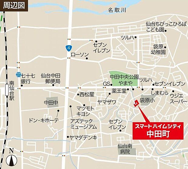 現地案内図