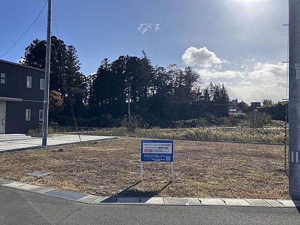 区画No.3現地写真(2024年11月撮影)/土地面積:63.52坪/自然環境に恵まれた立地でのびのびと暮らすことができます!