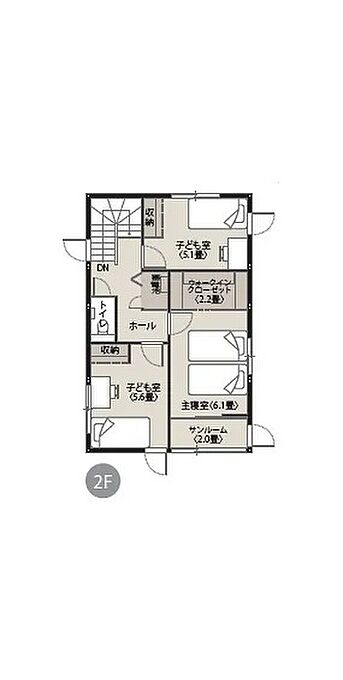 【1号地】2F