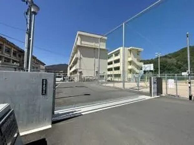 広島市立祇園中学校（約1m）