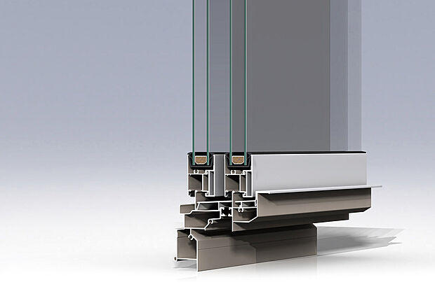 【アルミ樹脂複合サッシ】暖房の熱を逃がしにくい断熱性の高い窓