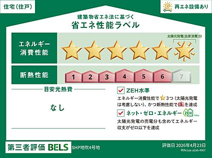 4号地　省エネ性能ラベル