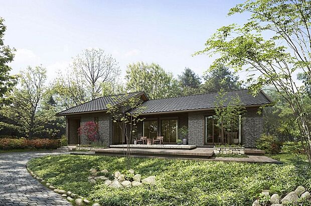 【商品ラインナップ:木質系】2×6のおしゃれな平屋~GTU-ジャパニーズスタイル~
存在感がありながらも自己主張しずぎない、上品で飽きのこない佇まい
※セキスイハイムの代表外観です。