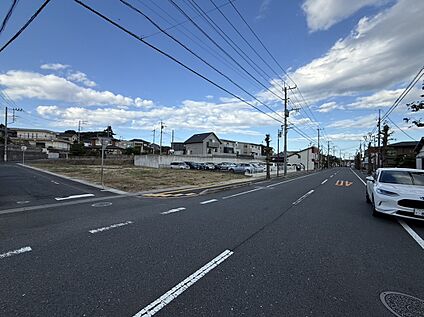前面道路写真