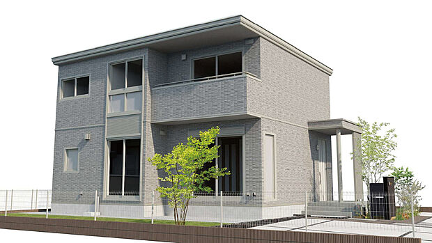 【No.6 ※外観イメージ】鉄骨系ユニット工法2階建
設備:太陽光発電8.88kW、蓄電池13.2kWh