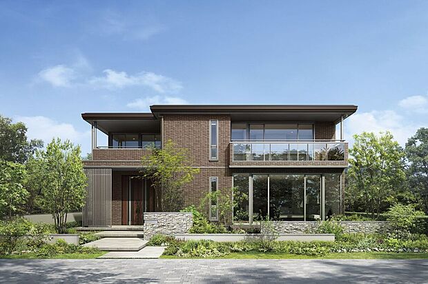 【【商品ラインナップ：鉄骨系】パルフェ】「邸宅」と呼ぶにふさわしい、美しく豊かな空間
※セキスイハイムの代表外観です。お客様のご希望に合わせて商品タイプをお選びいただけます