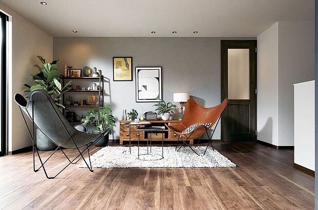 【【参考インテリア】】家族の集うリビングは、写真や小物でおしゃれな空間に。
※お客様のご希望に合わせてインテリアコーディネーターがご提案します