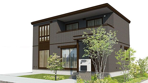 【No.9】鉄骨系ユニット工法2階建
※完成イメージ図