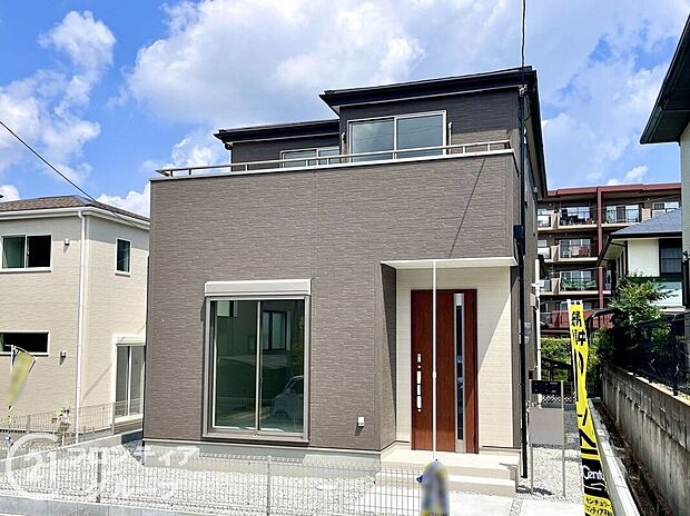 【外観】【3号棟】現地外観写真＼購入後も安心なアフターサービス／購入後のフォローの充実さに自信あり！お住まい後の不安や、カスタマイズのご希望など、全力でサポートします！末永いお付き合いをお約束いたします。