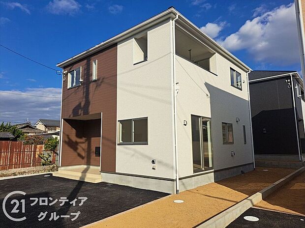 【外観】【3号棟】現地外観写真\資金計画のお悩みお任せください!/最新FPシステムを使った資金計画のシミュレーションや専属のファイナンシャルプランナーがお金回りの整理をお手伝いします!住宅ローンもお任せ♪