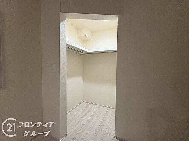 【収納】充実した収納スペースなので、お子様が大きくなって、荷物が増えてもたっぷり収納しておけますね