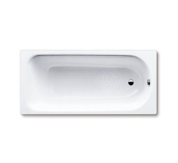 【浴室】ドイツ・KALDEWEI社製の鋼板ホーロー浴槽。傷つきにくく、滑らかな肌触りのピュアホワイトが、清潔感あふれる極上のバスタイムを演出します