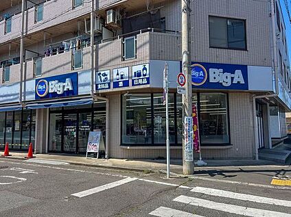 ビッグ・エー 東大和中央店 800m(徒歩10分)