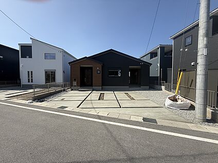 ゆったりとした敷地