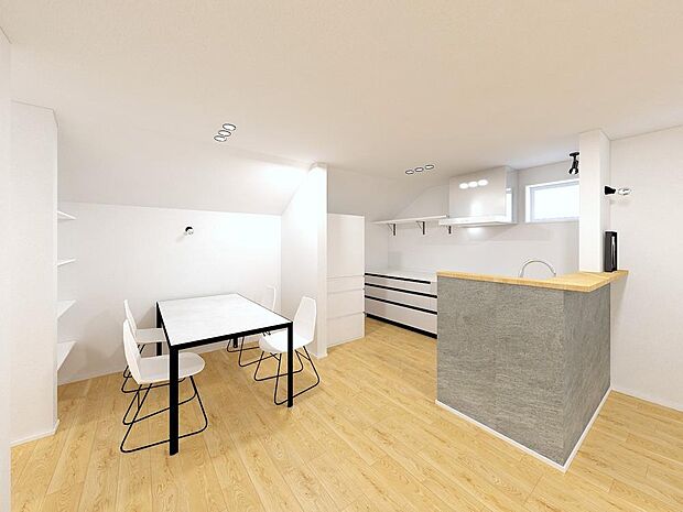 リビング 窓をあけるとすがすがしい空気が肌をひきしめる朝。鳥たちのさえずりが「おはよう」のあいさつに聞こえる。大好きなオムライスとコーヒーの香りにゆっくりと笑顔に変わっていく時間。