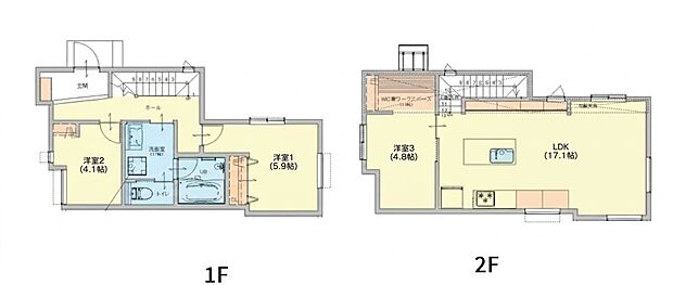【3LDK】間取図