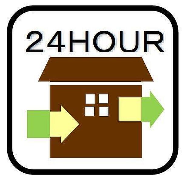 【非公開】【24時間換気】24時間換気は、室内に空気をとどめないので室内の湿度を下げ、カビ発生の抑制につながります。また、室内の汚れた空気を排出することで、カビの発生原因となるホコリやダニなどの繁殖を抑制するこ