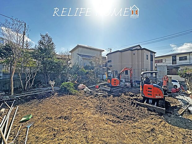 【現地外観写真】土地の陽当りや通風・近隣・周辺環境や街並みなど、資料には掲載していない情報が現地にはたくさんあります。 是非現地をご確認ください♪