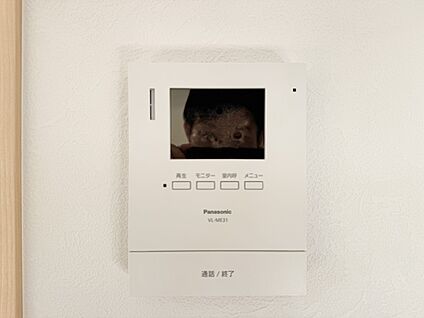 モニター付きインターホン
