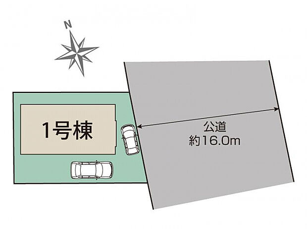 八王子楢原町 区画図